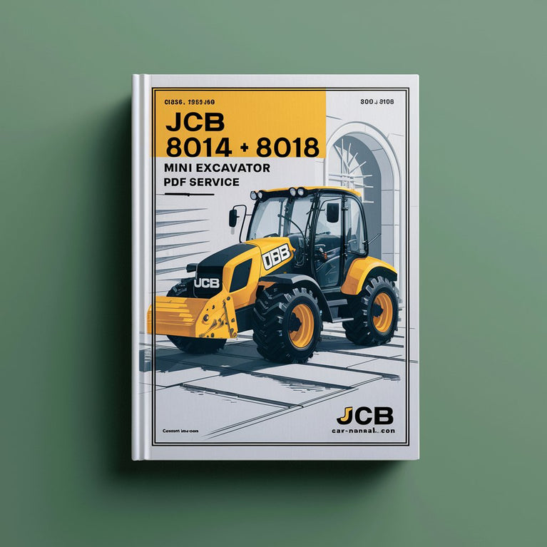 JCB 8014 8016 8018 8020 Mini Excavator Repair Service