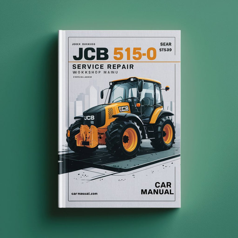 Manual de taller de reparación y servicio JCB 515-40