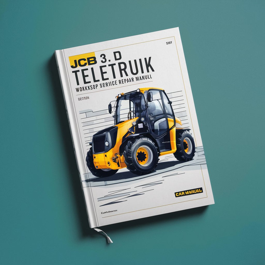 Manual de reparación y servicio del taller de montacargas JCB 3.0 D Teletruk