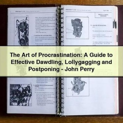 The Art of Procrastination: A Guide to Effective Dawdling Lollygagging and Postponing - John Perry