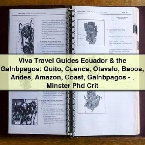 Viva Travel Guides Ecuador & the Galnbpagos: Quito Cuenca Otavalo Baoos Andes Amazon Coast Galnbpagos - Minster Phd Crit