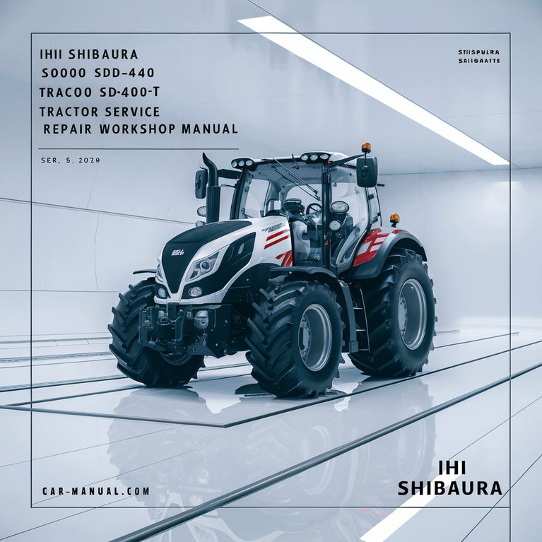 Manual de taller y reparación del tractor IHI Shibaura SD4300 SD4340 SD5000T SD5040T