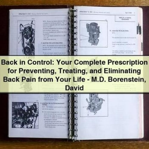 Back in Control: Your Complete Prescription for Preventing Treating and Eliminating Back Pain from Your Life - M.D. Borenstein David