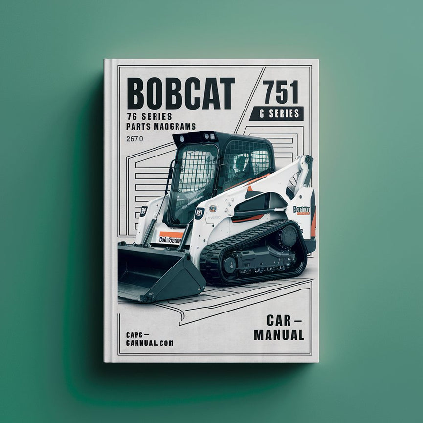 bobcat 751 G Series Parts Manual diagrams