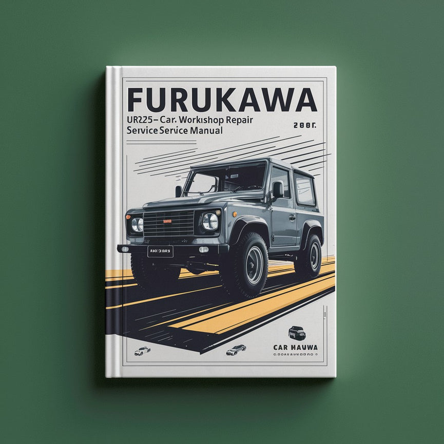 Manual de servicio y reparación del taller Furukawa URW295CUR URW295CAR