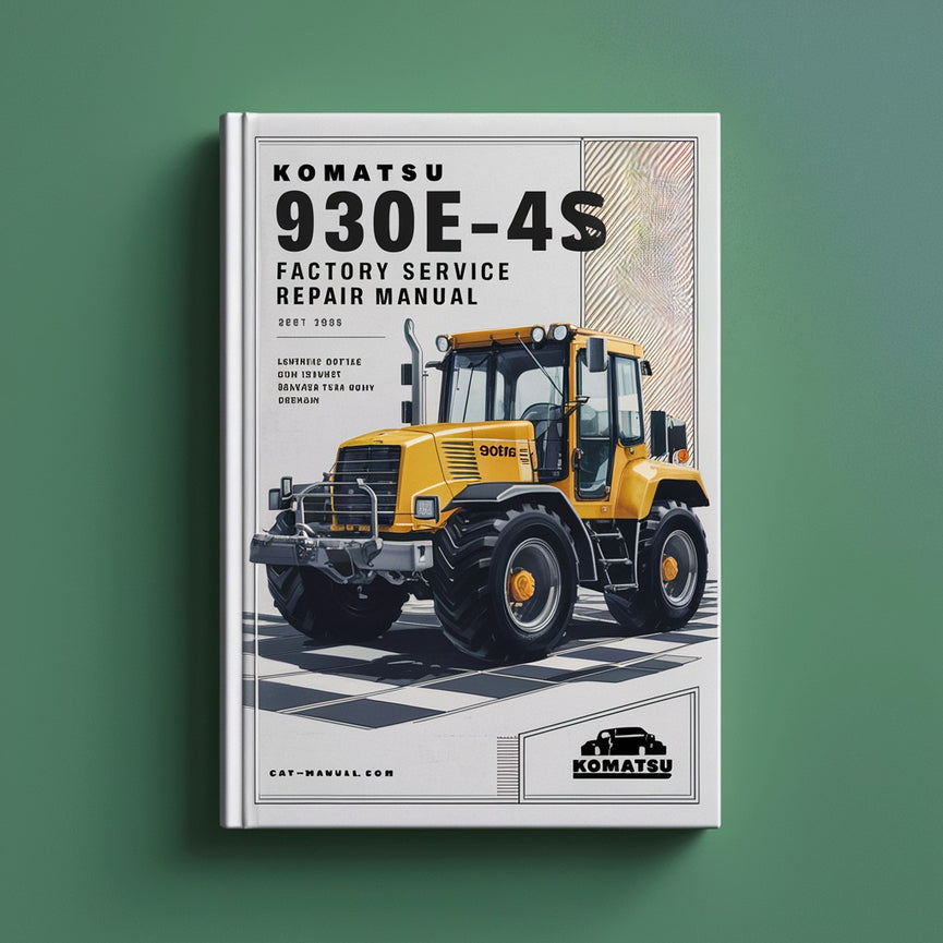 Manual de reparación y servicio de fábrica de Komatsu 930E-4SE