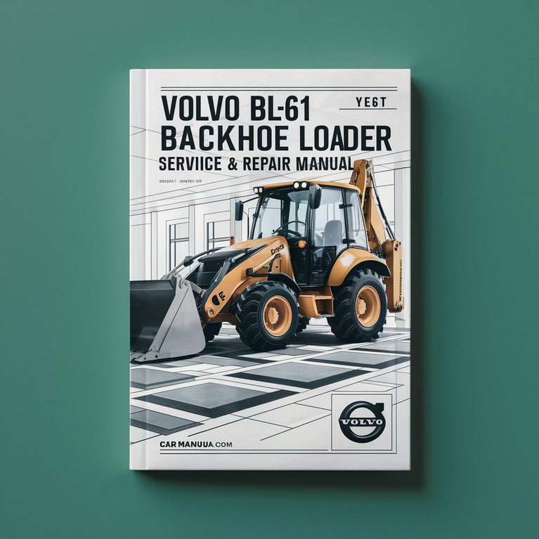 Manual de servicio y reparación de la retroexcavadora VOLVO BL61