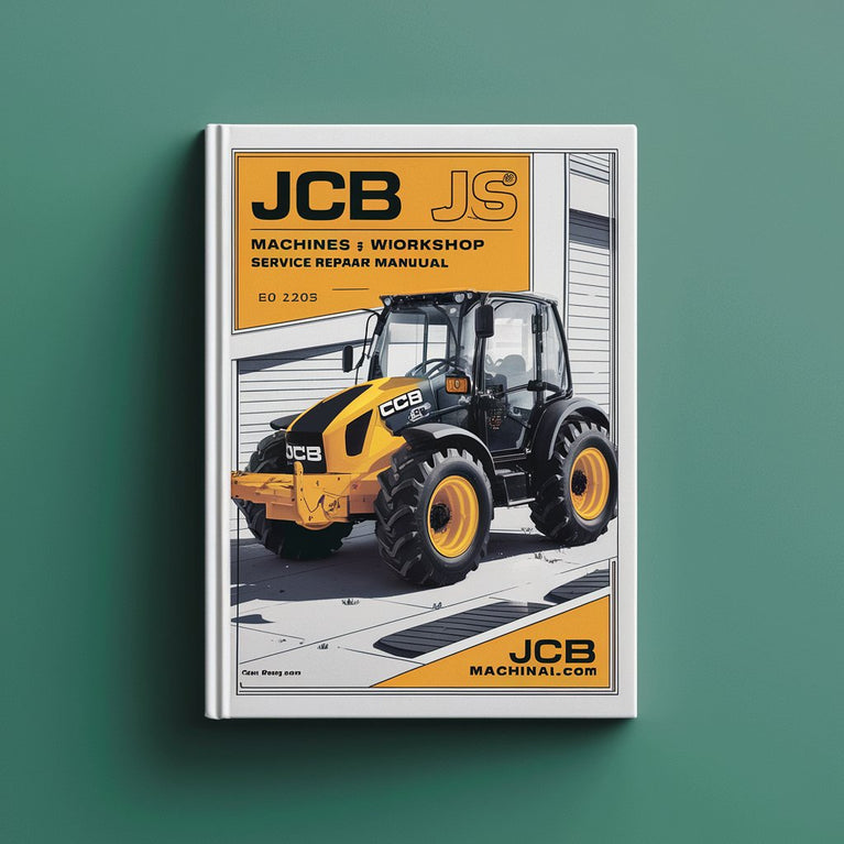 JCB JS Machines Workshop Service Repair Manual