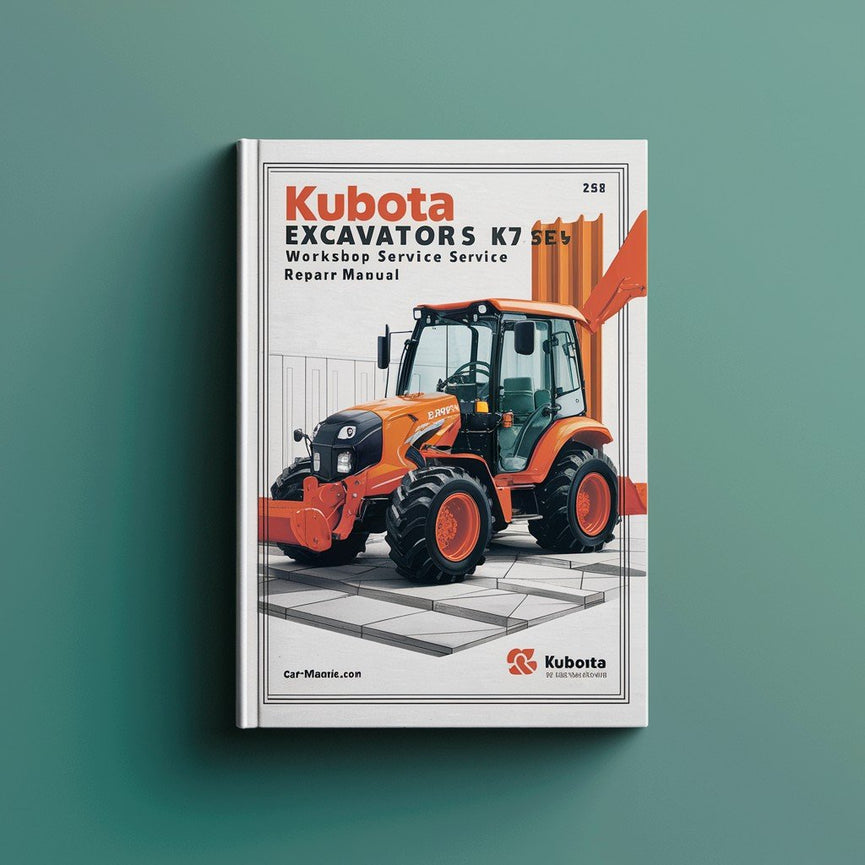 Kubota Excavator KX 71-3EU Workshop Service Repair Manual