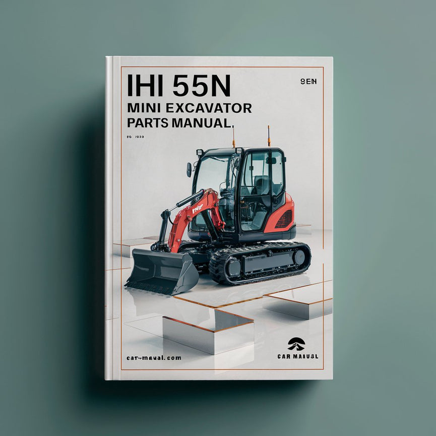 Manual de piezas de la miniexcavadora IHI 55N