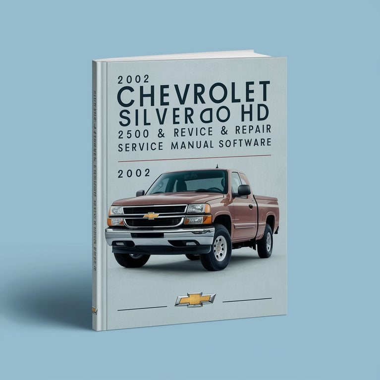 2002 Chevrolet Silverado 2500 HD Service & Repair Manual Software PDF Download