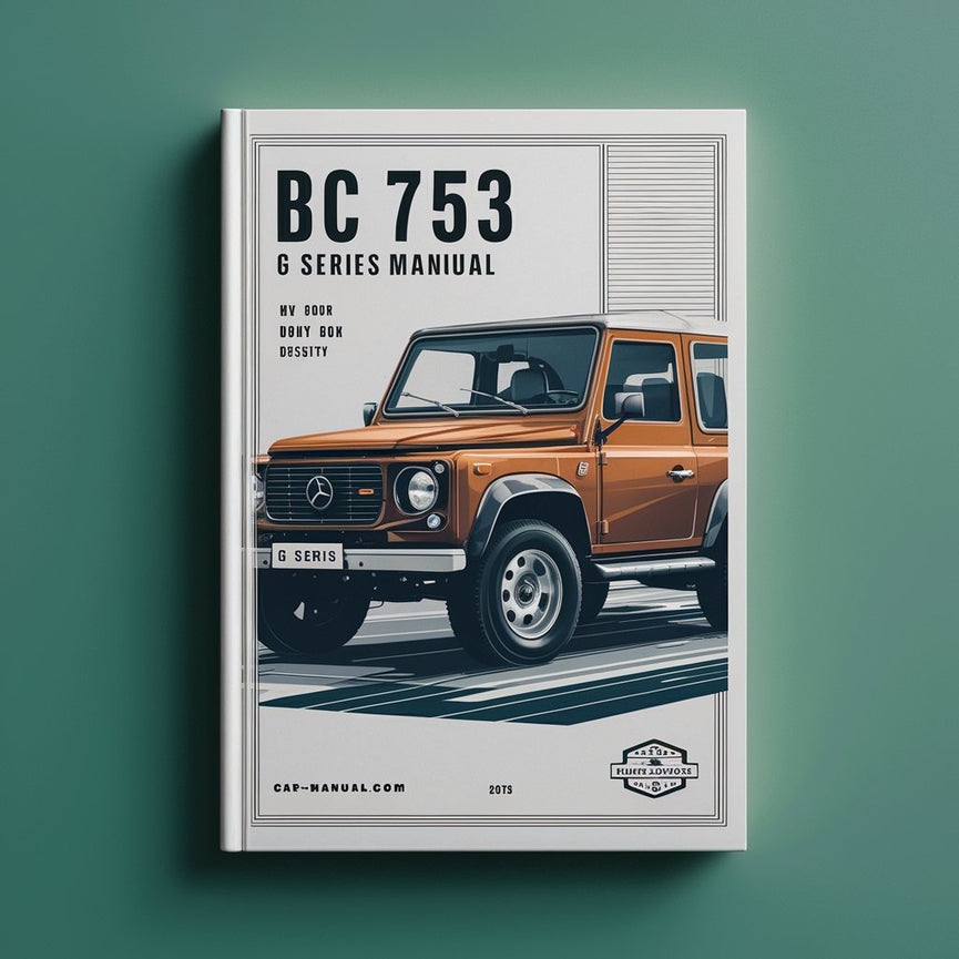 BC 753 G Series Parts Manual