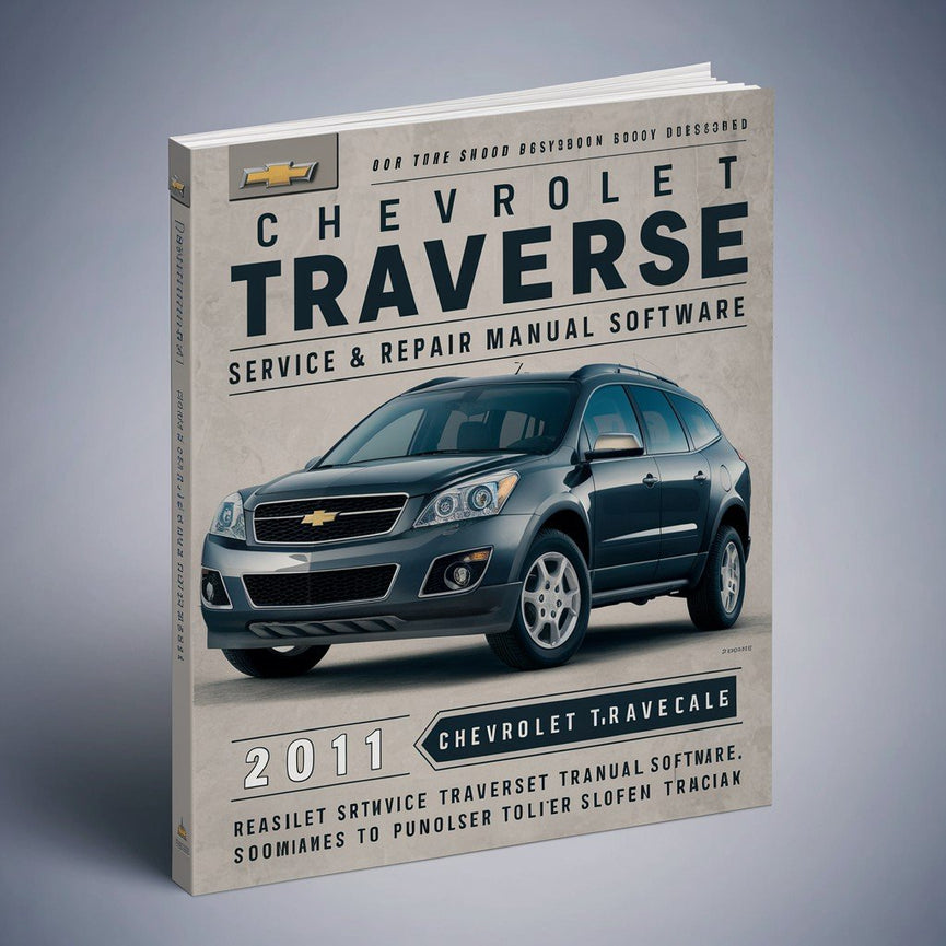 2011 Chevrolet Traverse Service & Repair Manual Software PDF Download