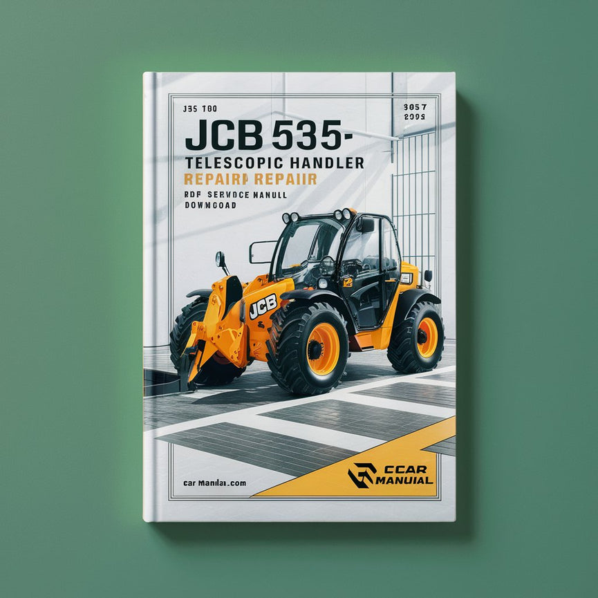 Manual de servicio y reparación del manipulador telescópico JCB 535-95