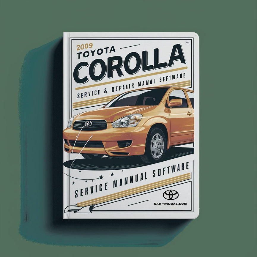 2009 Toyota Corolla Service & Repair Manual Software PDF Download