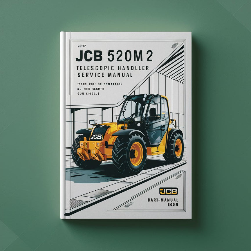 JCB 520M-2 Telescopic Handler Repair Service Manual