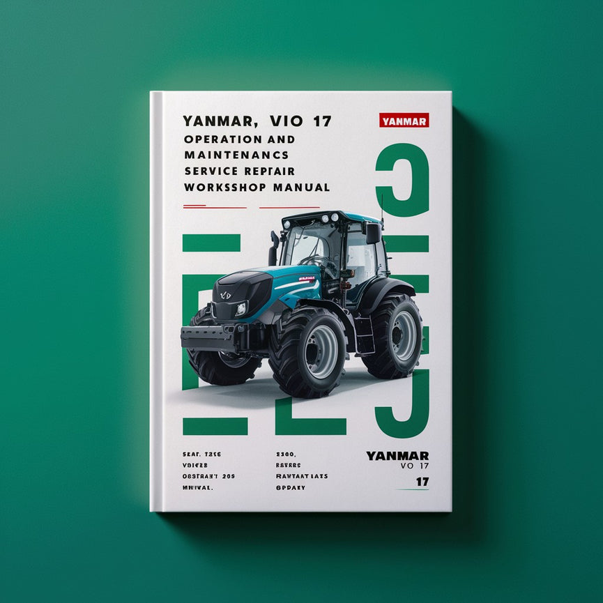 Manual de taller, servicio y reparación de Yanmar ViO 17