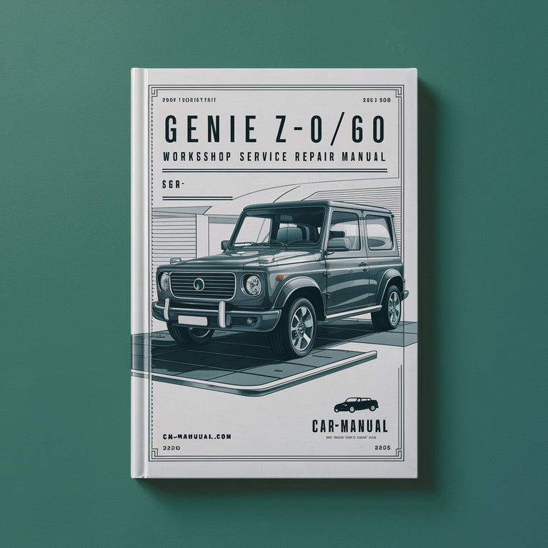 Genie Z-80/60 Workshop Service Repair Manual Download PDF