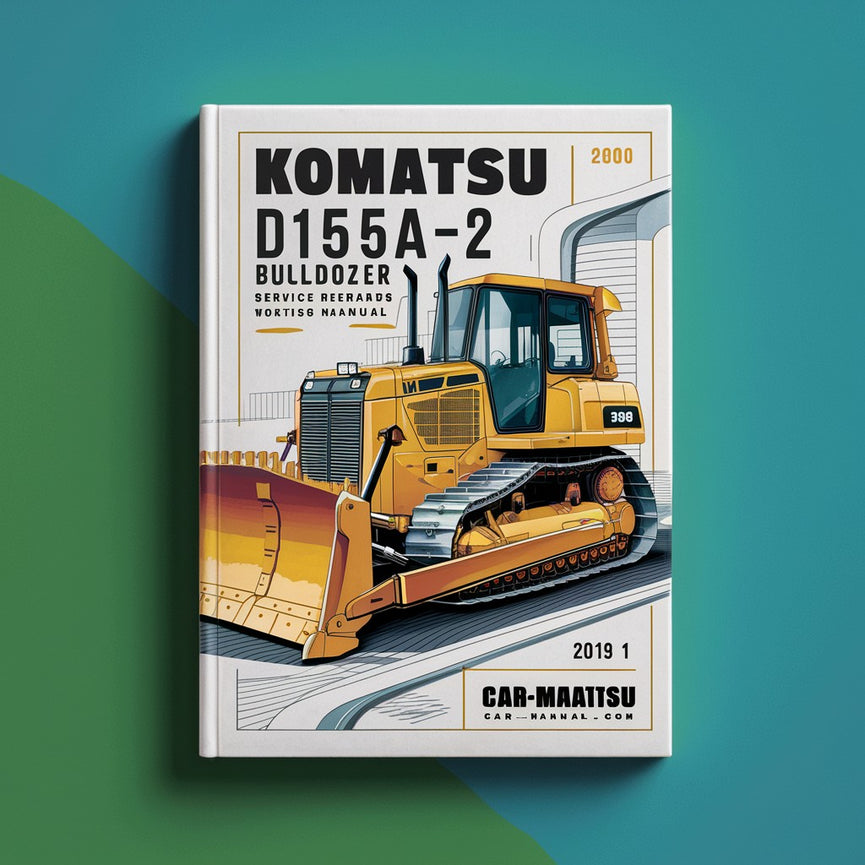 Manual de taller y reparación de la topadora Komatsu D155A-2 (57001 y posteriores)