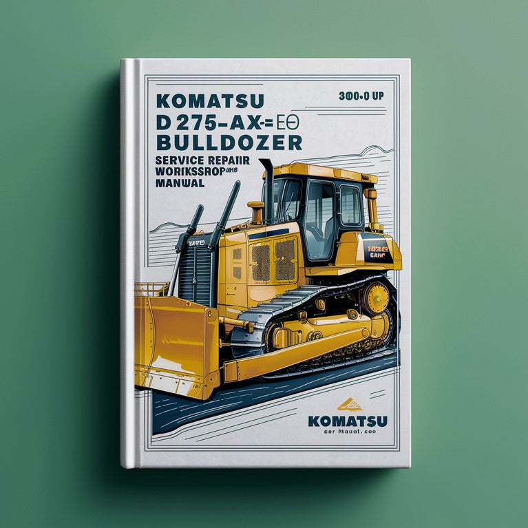 Manual de taller y reparación de la topadora Komatsu D275AX-5EO (30001 y posteriores)