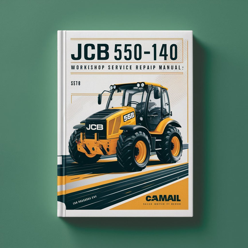 Manual de reparación y servicio del taller JCB 550-140 SN 1186000 en adelante