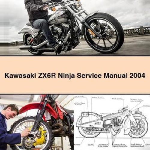 Kawasaki ZX6R Ninja Service Manual 2004 PDF Download