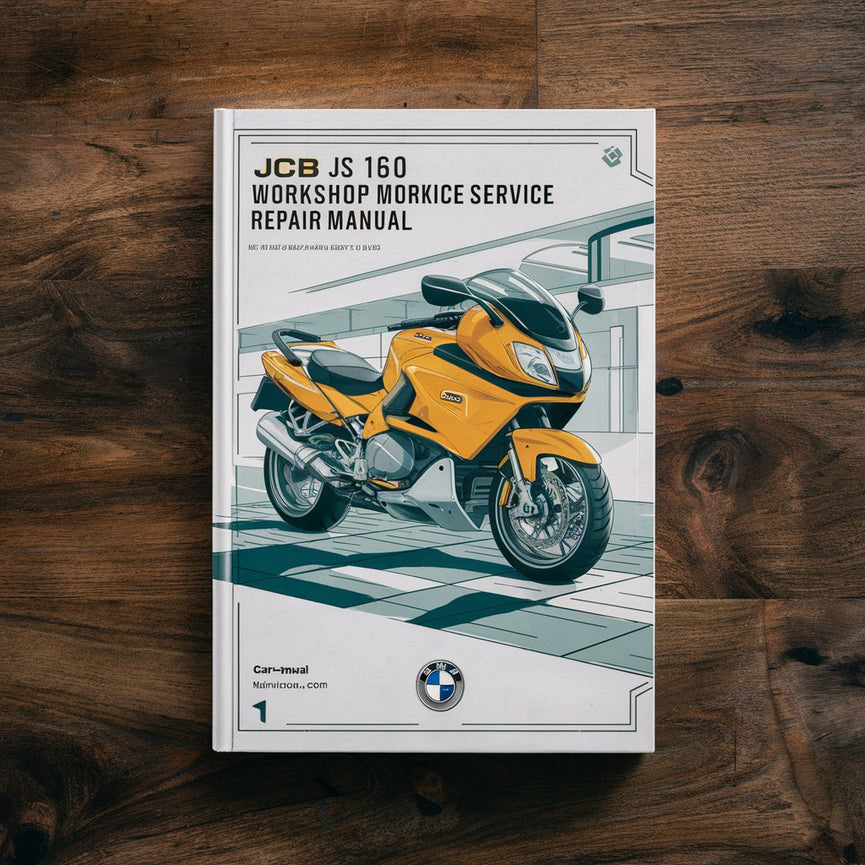 Manual de reparación y servicio del taller JCB JS 160 SN 1059000-1059999