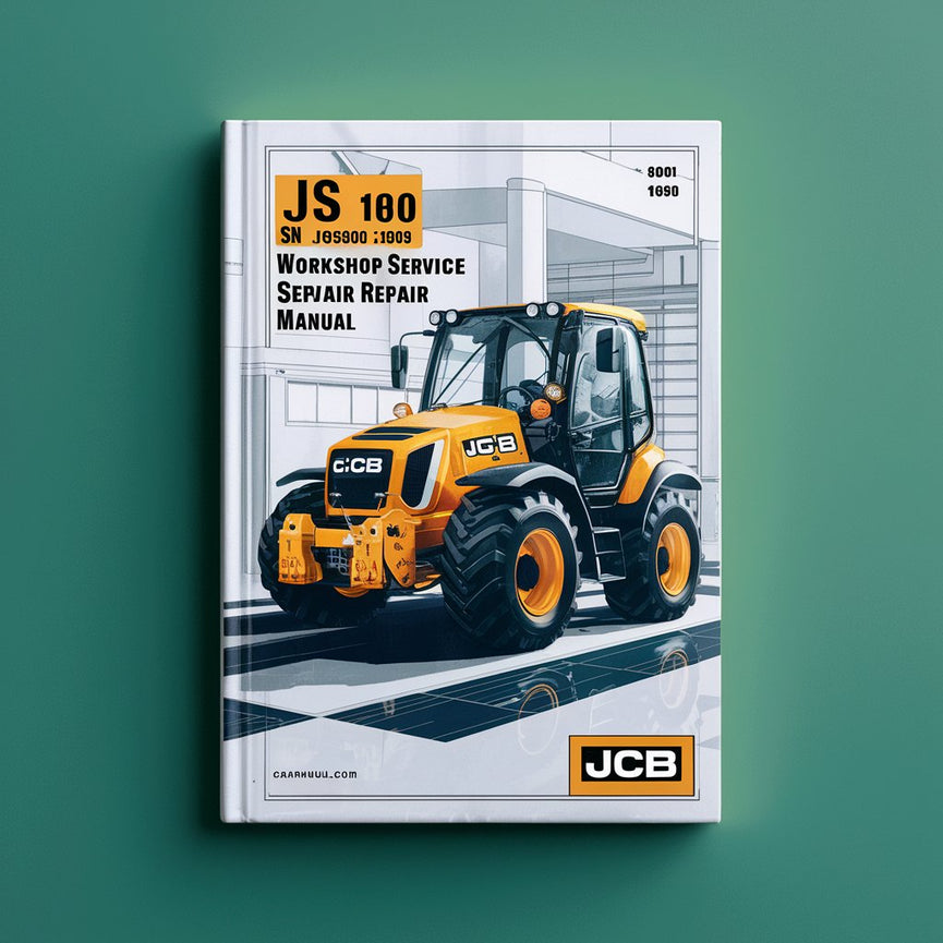 Manual de reparación y servicio del taller JCB JS 180 SN 1059000-1059999