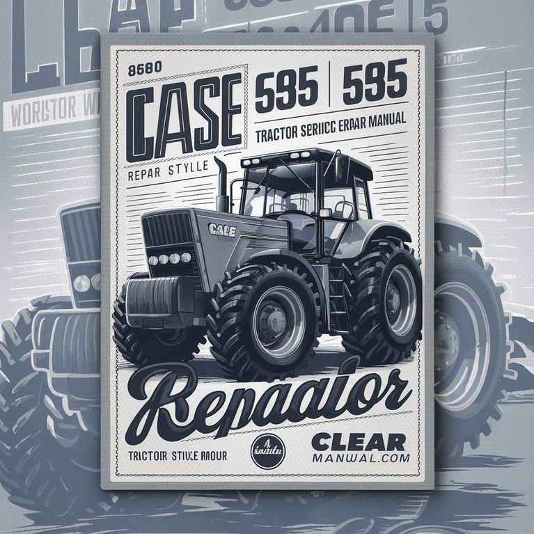 CASE 85 485 585 685 785 885 Tractor Workshop Service Repair Manual