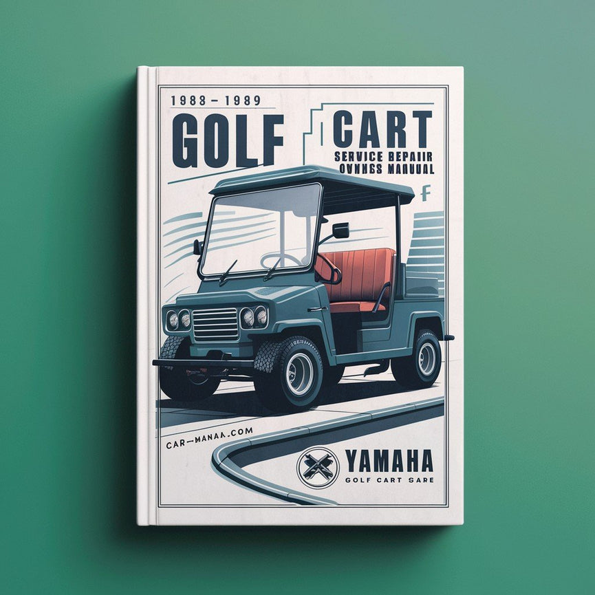 Yamaha G1 Golf Cart 1983-1989 Service Repair & Owners Manual PDF Download