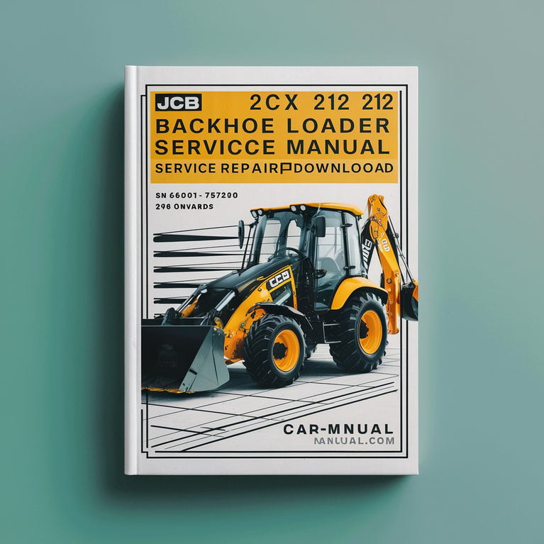 Jcb 2cx 2dx 210 212 Backhoe Loader Service Repair Manual Download Sn 657001 To 763230 481196 Onwards PDF