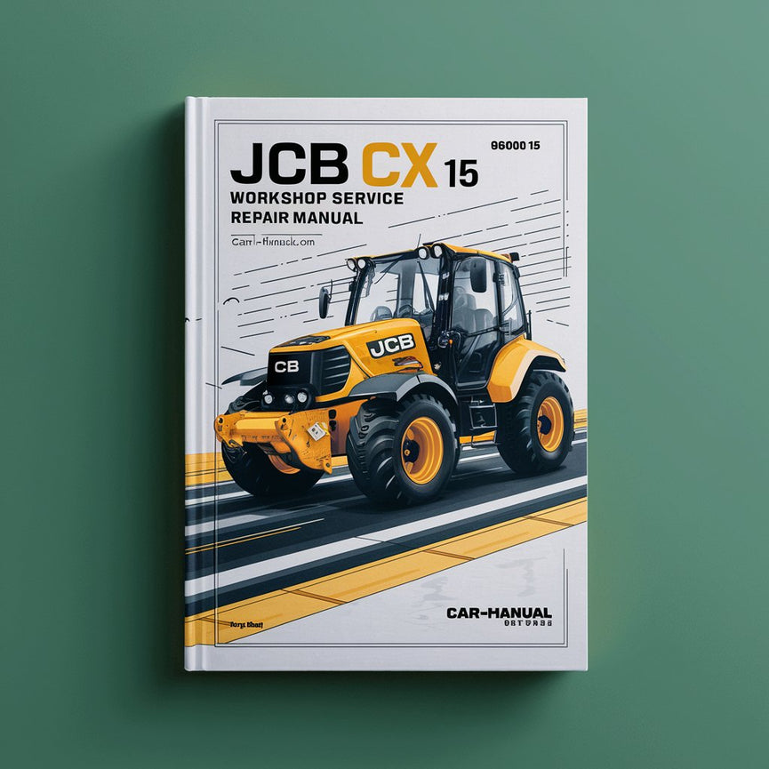 Manual de reparación y servicio del taller JCB 3 CX 15 960001-989999