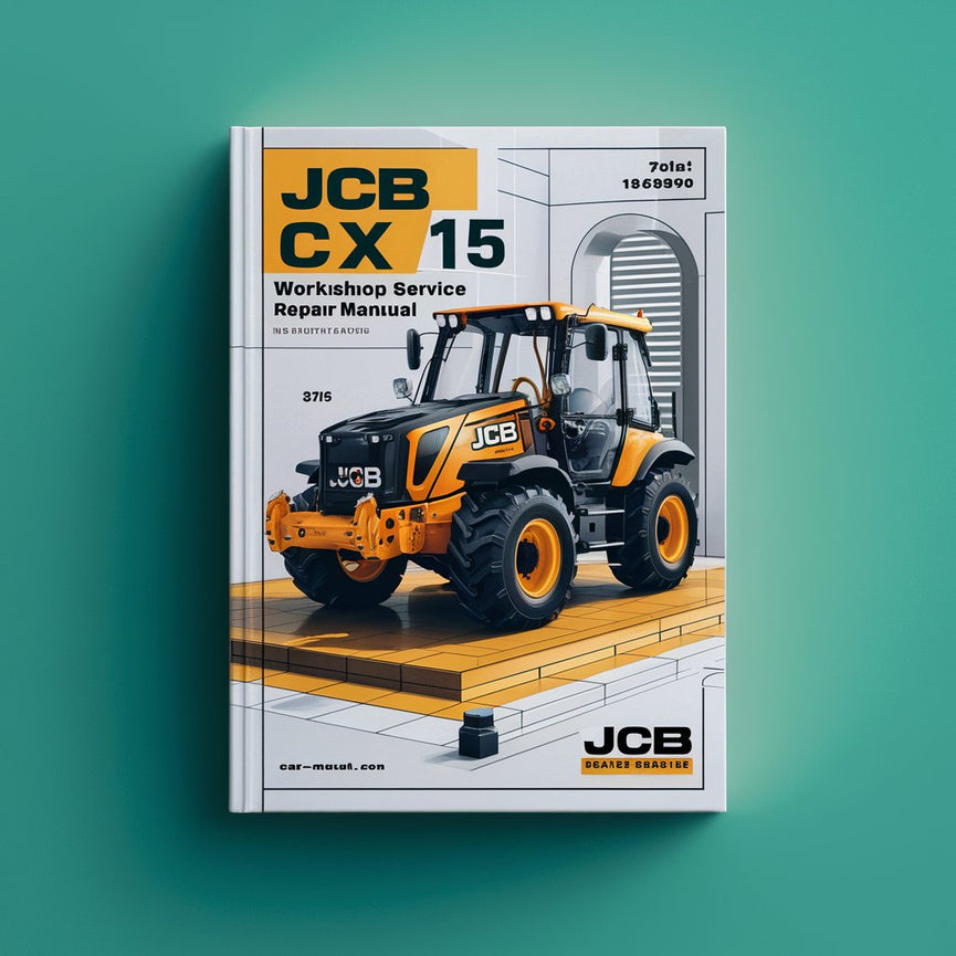 Manual de reparación y servicio del taller JCB 3 CX 15 1616000-1625999