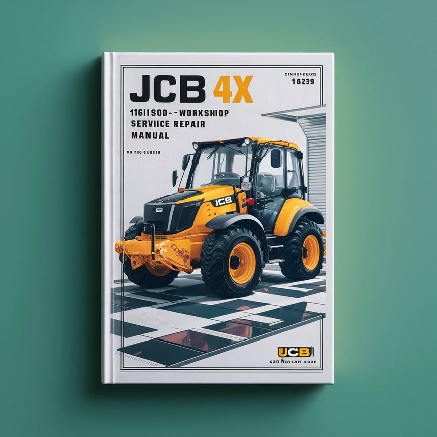 Manual de reparación y servicio del taller JCB 4 CX 17 1616000-1625999