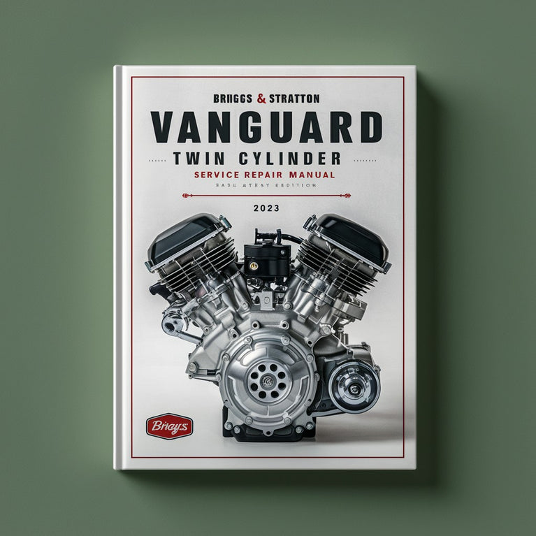 Briggs & Stratton Vanguard Twin Cylinder OHV Engine Service Repair Manual Instant Download PDF