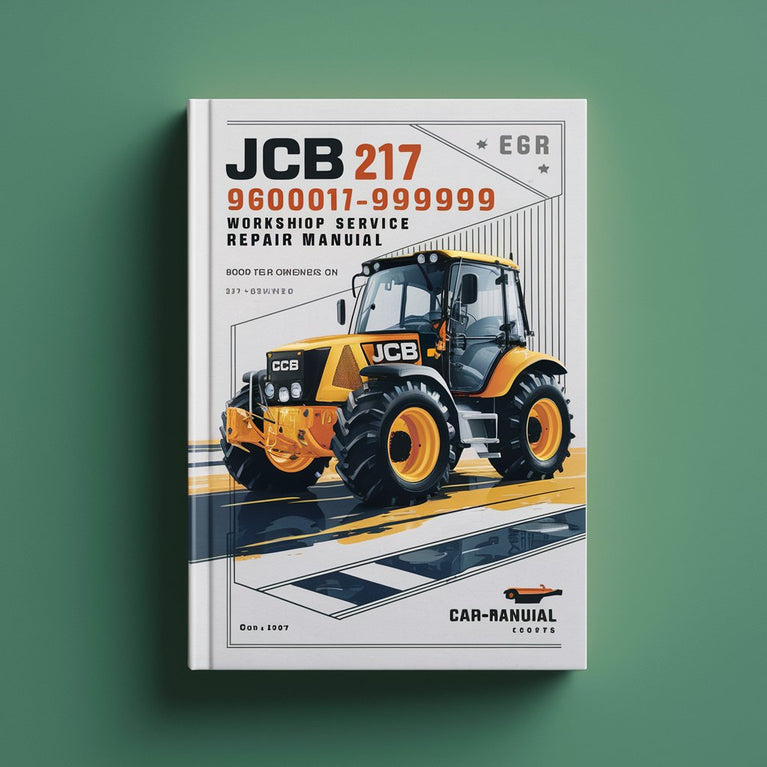 Manual de reparación y servicio del taller JCB 217 960001-989999