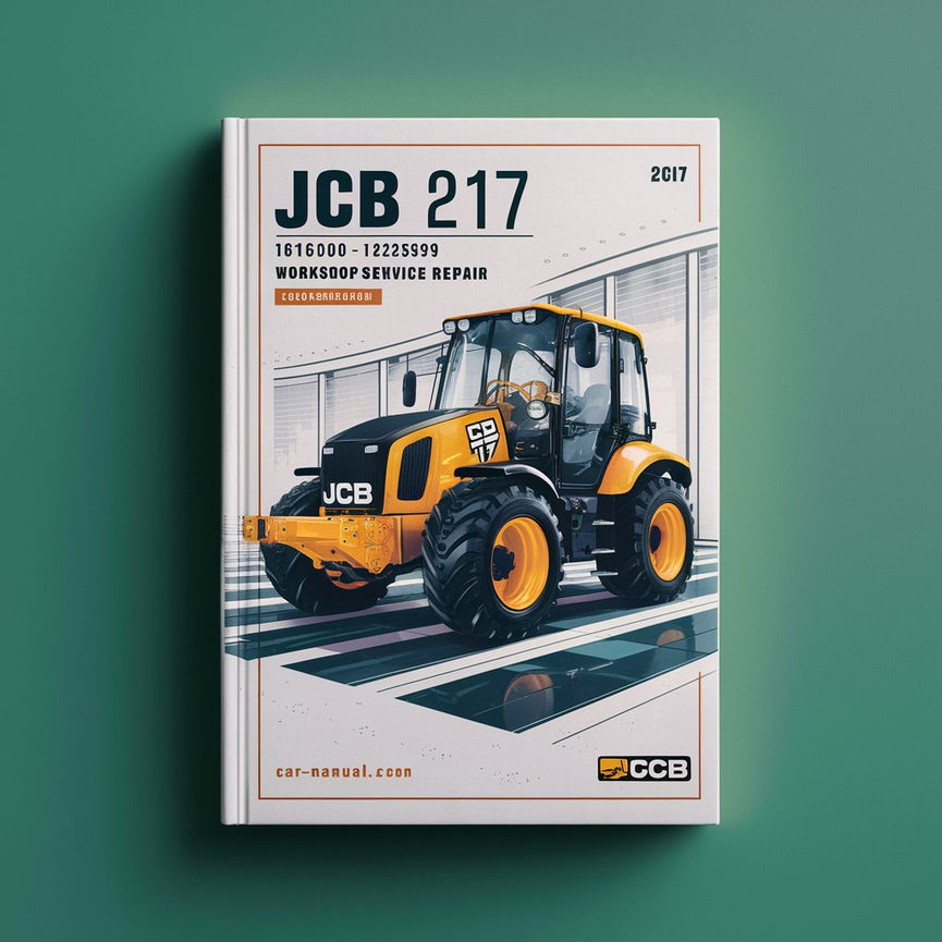 Manual de reparación y servicio del taller JCB 217 1616000-1625999