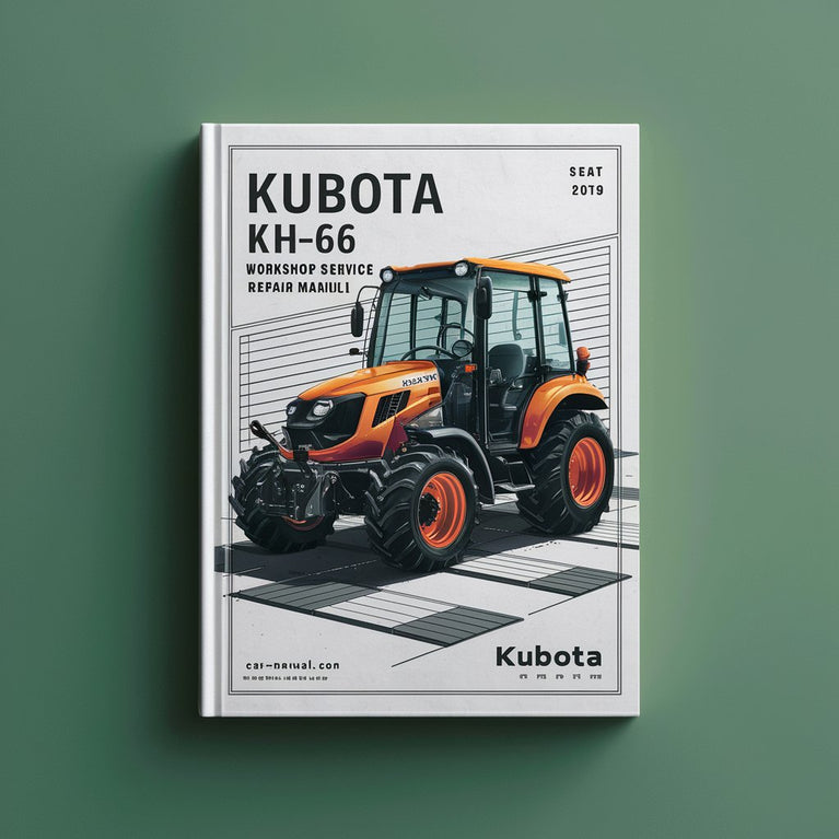 Kubota KH66 KH-66 Workshop Service Repair Manual