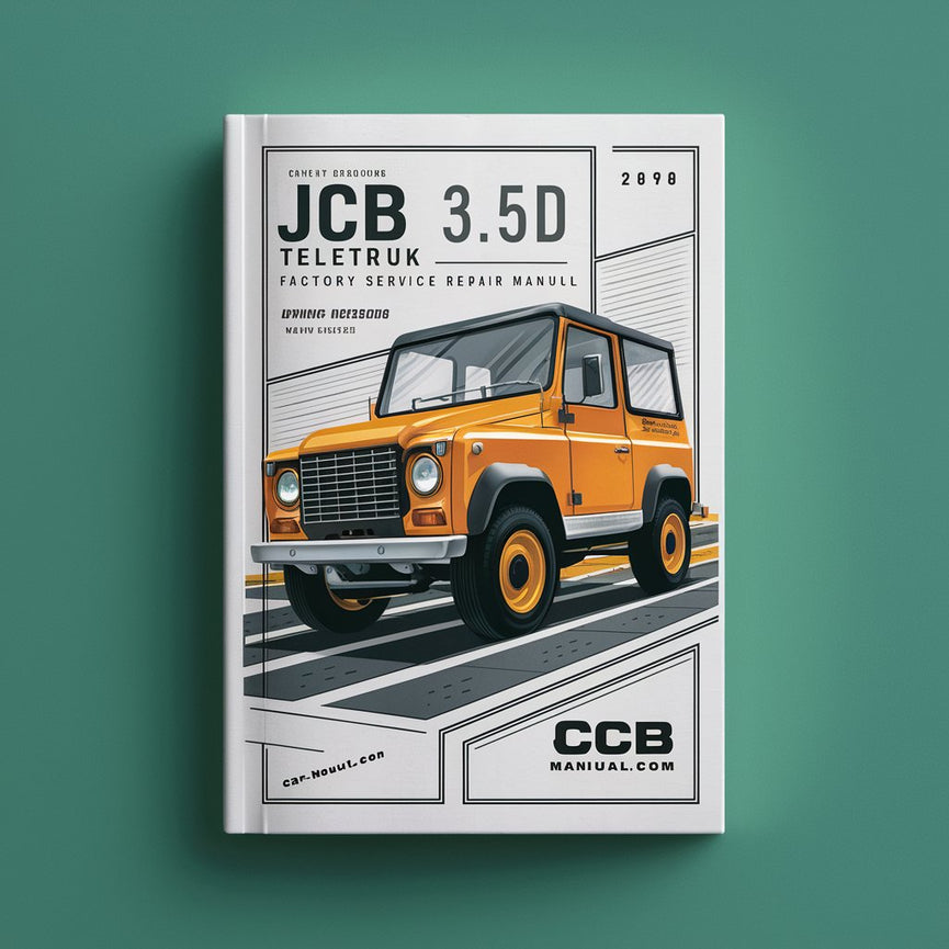 Manual de reparación y servicio de fábrica de Jcb 3.5D Teletruk