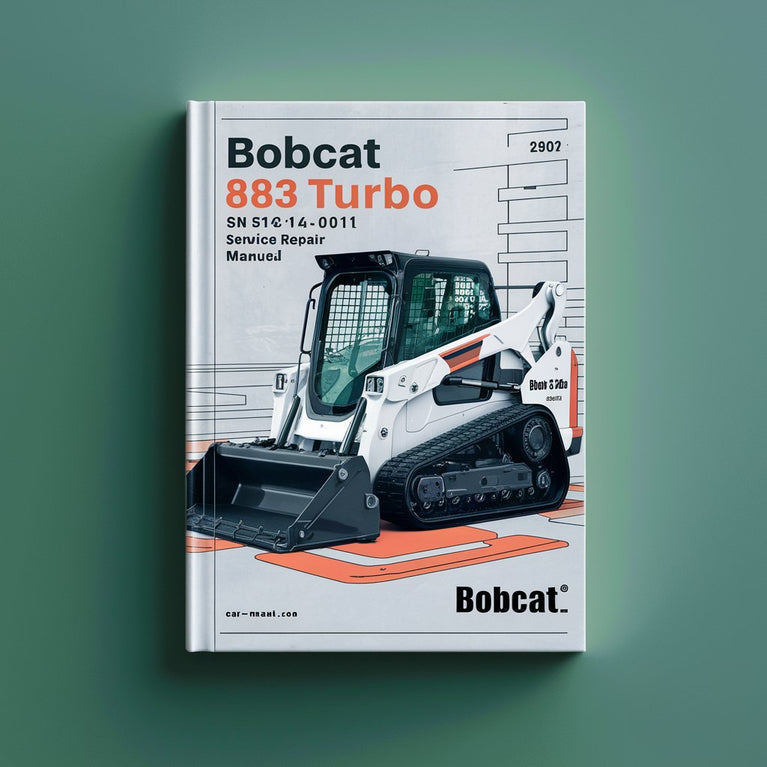 BOBCAT 883 Turbo SN 514140001 & Above Service Repair Manual