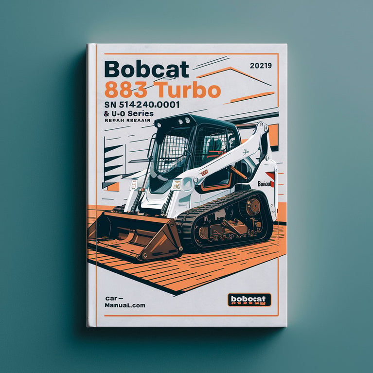 BOBCAT 883 Turbo SN 514240001 & UP G Series Service Repair Manual