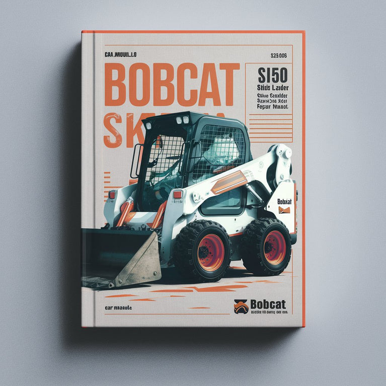 Manual de reparación y mantenimiento de minicargadoras BOBCAT S150 SN 526611001 y posteriores