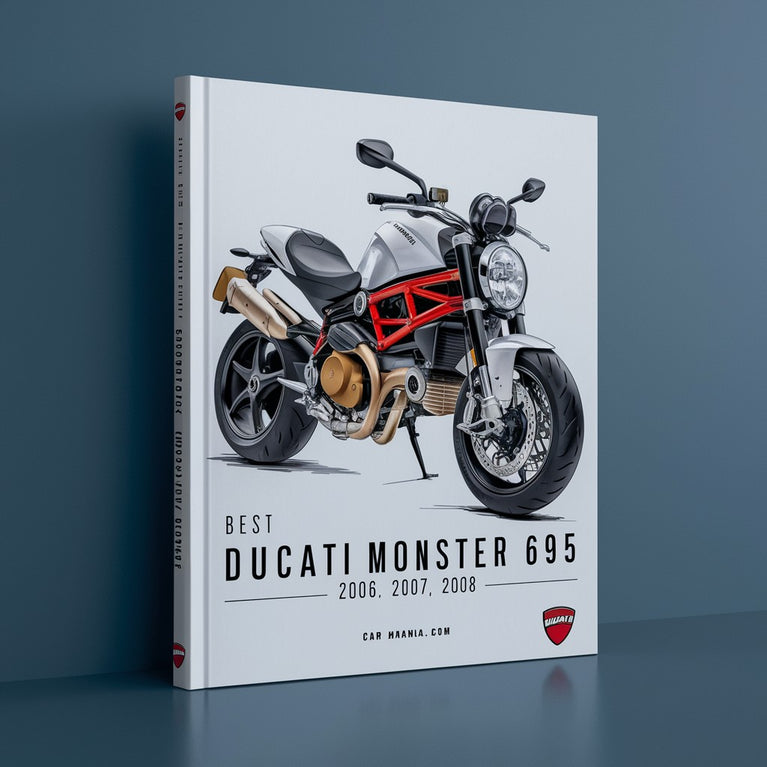 Meilleur Ducati Monster 695 - 2006 2007 2008 - EXHAUSTIVE - Manuel complet d'entretien / réparation / atelier -