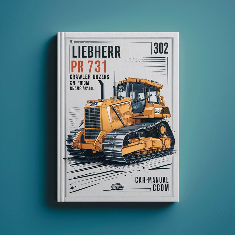 LIEBHERR PR 731 B-M Crawler DOZERS SN FROM 392 Service Repair Manual