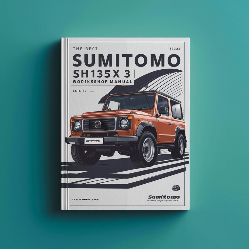 Mejor Manual de taller Sumitomo Sh125x 3 Sh135x 3 # VENTA