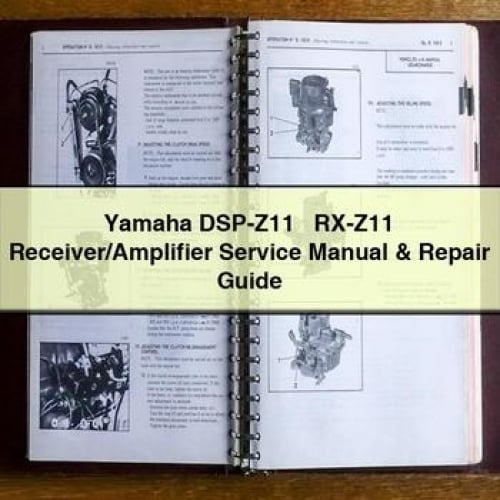 Manuel d'entretien et guide de réparation du récepteur/amplificateur Yamaha DSP-Z11 + RX-Z11 en PDF à télécharger