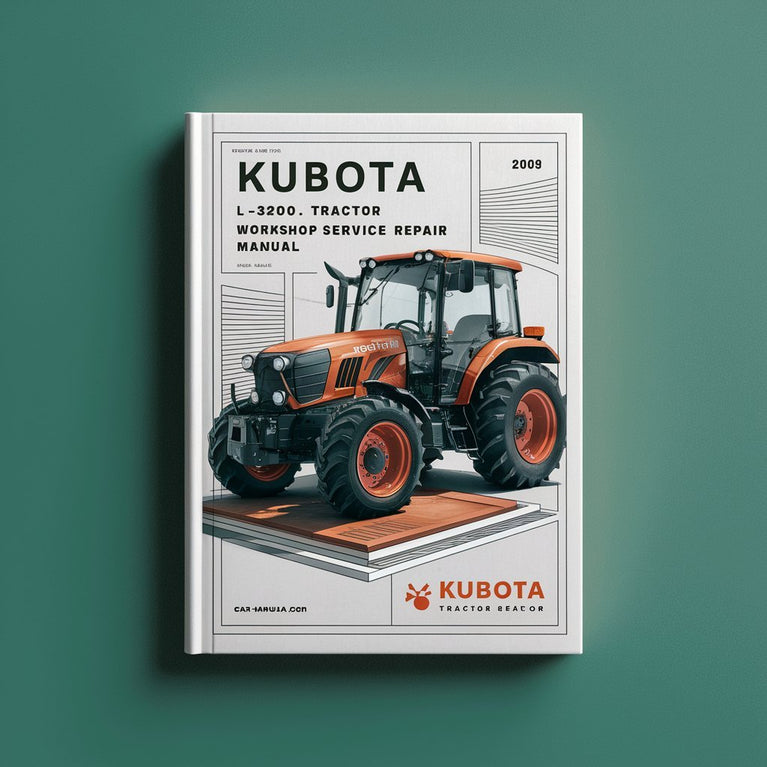 Kubota L3200 L 3200 tractor Workshop Service Repair Manual PDF Download