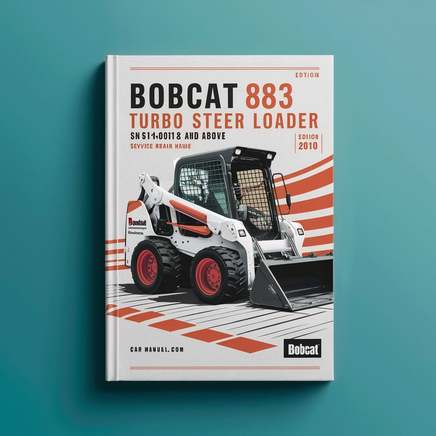 BOBCAT 883 Turbo SKID Steer Loader SN 514140001 & Above (G Series) (EDITION 2010) Service Repair Manual