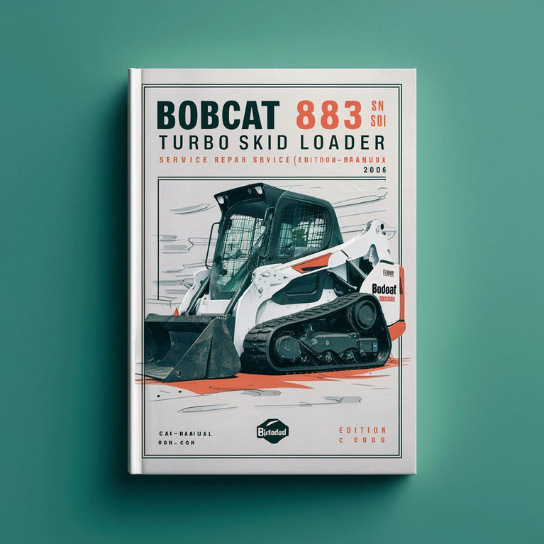 BOBCAT 883 Turbo SKID Steer Loader SN 517911001 & Above (G Series) (EDITION 2006) Service Repair Manual