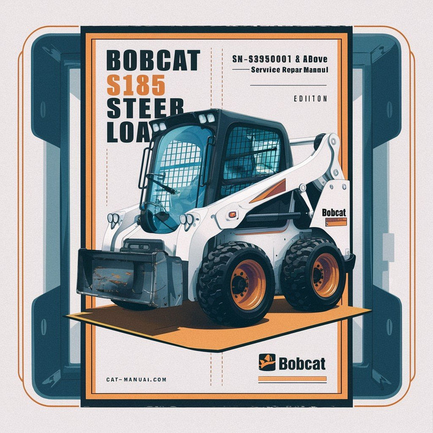 BOBCAT S185 SKID Steer Loader SN 530360001 & Above (EDITION 2009) Service Repair Manual